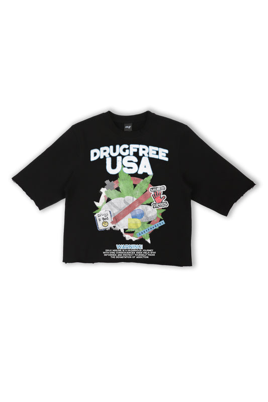 DrugfreeUSA Cropped Shirt